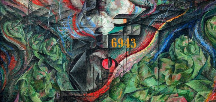 meditazione su un quadro futurista: gli addii di umberto boccioni