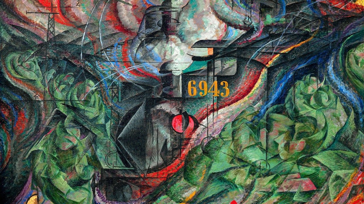 meditazione-su-un-quadro-futurista meditazione su un quadro futurista: gli addii di umberto boccioni